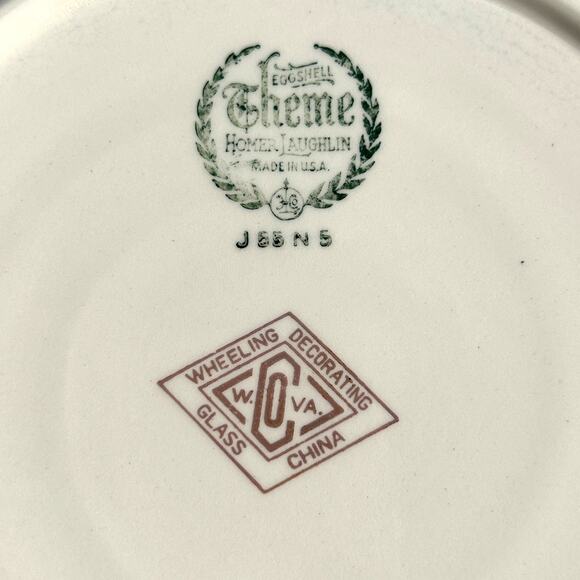 VTG Columbus Ohio Collector Plate King Avenue Methodist Church Homer Laughlin - Picture 7 of 7